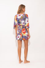Charger l'image dans la galerie, Model Back: Rio De Sol Mini Dress Garden-Flower Mini Dress
