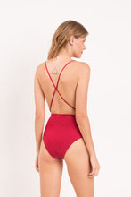 Charger l'image dans la galerie, Model Back: Rio De Sol Une Pièce Shimmer-Divino New Vegas