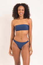 Charger l'image dans la galerie, Model Front: Rio De Sol Ensemble Set Navy Bandeau-Reto Nice-Fio