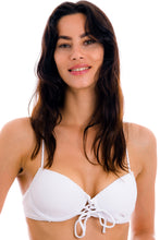 Charger l'image dans la galerie, Gallery: Rio De Sol Haut Top Cotele-Branco Balconet-Pushup