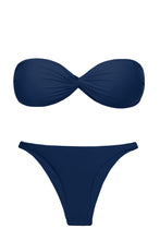 Charger l'image dans la galerie, Product Front: Rio De Sol Ensemble Set Navy Twist Leblon