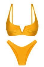 Charger l'image dans la galerie, Product Front: Rio De Sol Ensemble Set Eden-Pequi Bra-V High-Leg