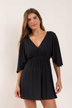 Charger l'image dans la galerie, Model Front: Rio De Sol Mini Dress Black Mini Dress