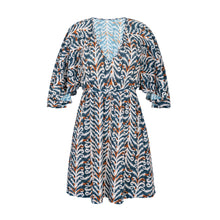 Charger l'image dans la galerie, Product Front: Rio De Sol Mini Dress Ikat Mini Dress