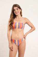 Charger l'image dans la galerie, Model Front: Rio De Sol Haut Top Stripes Bandeau-Reto