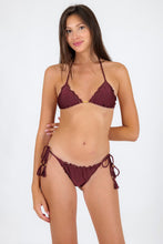 Charger l'image dans la galerie, Model Front: Rio De Sol Bas Bottom Barolo Frufru-Fio