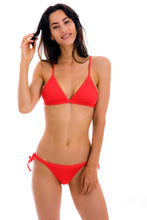 Charger l'image dans la galerie, Model Front: Rio De Sol Ensemble Set Cotele-Tomate Tri-Fixo Rio