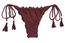 Charger l'image dans la galerie, Product Front: Rio De Sol Bas Bottom Barolo Frufru-Fio