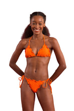 Charger l'image dans la galerie, Model Front: Rio De Sol Ensemble Set Dots-Orange Frufru-Comfy