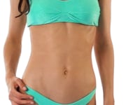 Charger et lire la vidéo dans la visionneuse de la Galerie, Video: Rio De Sol Haut Top Atlantis Bandeau-Pli