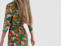 Charger et lire la vidéo dans la visionneuse de la Galerie, Video: Rio De Sol Chemise Green Bloom Chemise