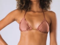 Charger et lire la vidéo dans la visionneuse de la Galerie, Video: Rio De Sol Bas Bottom Shimmer-Copper Frufru-Fio