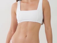 Charger et lire la vidéo dans la visionneuse de la Galerie, Video: Rio De Sol Haut Top Sand-White Mary