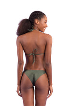 Charger l'image dans la galerie, Model Back: Rio De Sol Bas Bottom Shimmer-Croco Cheeky-Tie