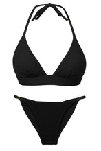 Charger l'image dans la galerie, Product Front: Rio De Sol Ensemble Set Bora-Black Tri-Cos Cheeky-Fixa