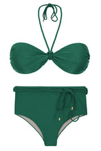 Charger l'image dans la galerie, Product Front: Rio De Sol Ensemble Set Palace Twist Belted-High-Waist