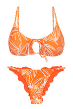 Charger l'image dans la galerie, Product Front: Rio De Sol Ensemble Set Trail-Orange Tank-Tie Ipanema
