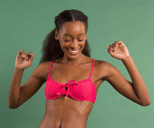 Charger l'image dans la galerie, Image 12: Rio De Sol Haut Top Dots-Virtual-Pink Balconet-Tie