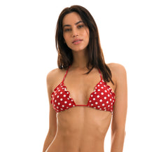 Charger l'image dans la galerie, Model Front: Rio De Sol Haut Top Poa Red Frufru