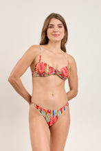 Charger l'image dans la galerie, Model Front: Rio De Sol Haut Top Sea-Bloom Bandeau-Joy
