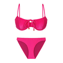 Charger l'image dans la galerie, Product Front: Rio De Sol Ensemble Set Shimmer-Olinda Balconet-Tie Essential-Comfy
