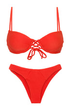 Charger l'image dans la galerie, Product Front: Rio De Sol Ensemble Set Cotele-Tomate Balconet-Pushup Lisboa
