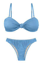 Charger l'image dans la galerie, Product Front: Rio De Sol Ensemble Set Shimmer-Baltic-Sea Bandeau-Joy Essential
