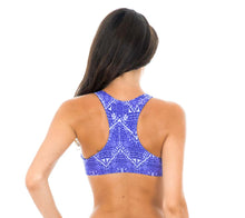 Charger l'image dans la galerie, Model Back: Rio De Sol Haut Soutien Bluejean Sporty
