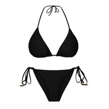 Charger l'image dans la galerie, Product Front: Rio De Sol Ensemble Set Touch-Black Tri-Inv Cheeky-Tie

