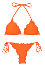 Charger l'image dans la galerie, Product Front: Rio De Sol Ensemble Set Dots-Orange Frufru-Fio
