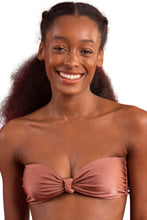 Charger l'image dans la galerie, Gallery: Rio De Sol Haut Top Shimmer-Copper Bandeau-Joy
