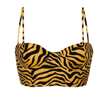 Charger l'image dans la galerie, Product Front: Rio De Sol Haut Top Wild-Orange Balconet-Anna
