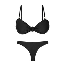 Charger l'image dans la galerie, Product Front: Rio De Sol Ensemble Set Touch-Black Bandeau-Joy Mia
