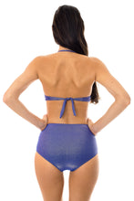 Charger l&#39;image dans la galerie, Calcinha Radiante Azul Marinho Hot Pant
