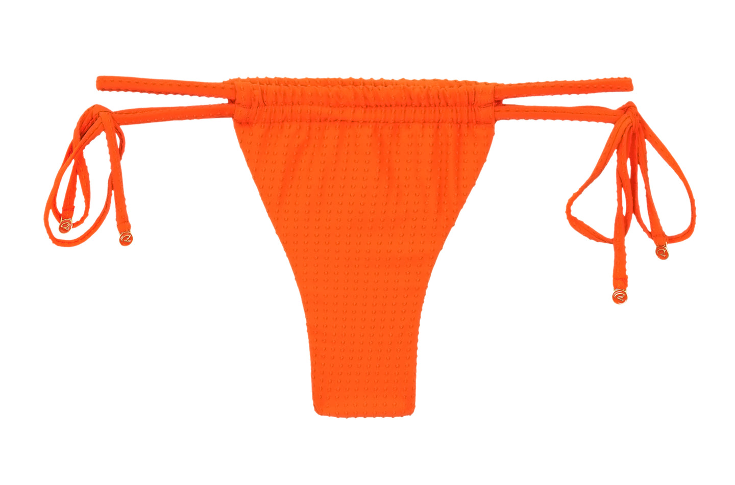 Product Front: Rio De Sol Bas Bottom Dots-Orange Pipa