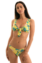 Charger l&#39;image dans la galerie, Model Front: Rio De Sol Bas Bottom Florescer Highleg

