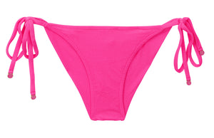 Product Front: Rio De Sol Bas Bottom Malibu-Rosa Cheeky-Tie