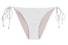 Charger l&#39;image dans la galerie, Product Front: Rio De Sol Bas Bottom Shimmer-White Ibiza-Rope
