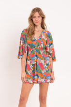 Charger l&#39;image dans la galerie, Model Front: Rio De Sol Mini Dress Jungle Mini Dress
