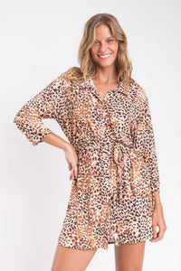 Gallery: Rio De Sol Chemise Leopard Chemise
