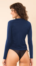 Charger l&#39;image dans la galerie, Image 09: Rio De Sol Haut Navy Rash-Guard
