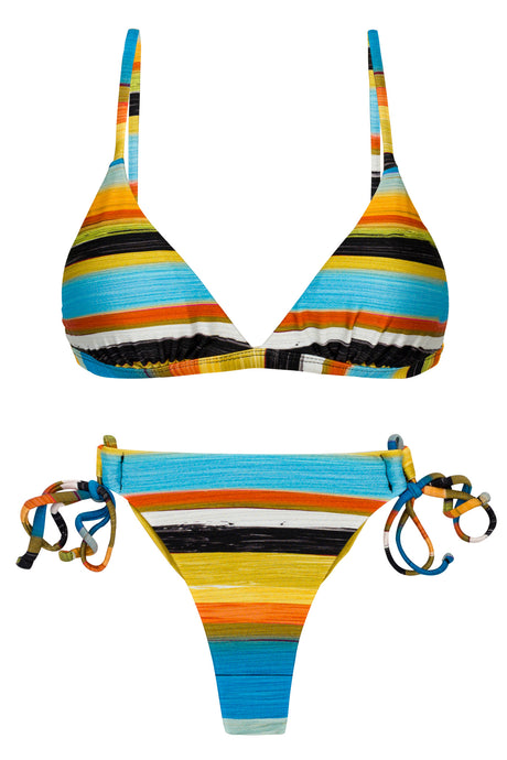 Product Front: Rio De Sol Ensemble Set Artsy Tri-Fixo Fio-Tie