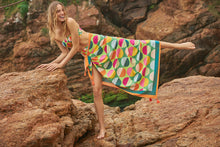 Charger l&#39;image dans la galerie, Image 08: Rio De Sol Ensemble Set Garden-City Bandeau-Reto Hotpant-Cos
