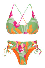 Charger l&#39;image dans la galerie, Product Front: Rio De Sol Ensemble Set Green-Bloom Bralette Madrid
