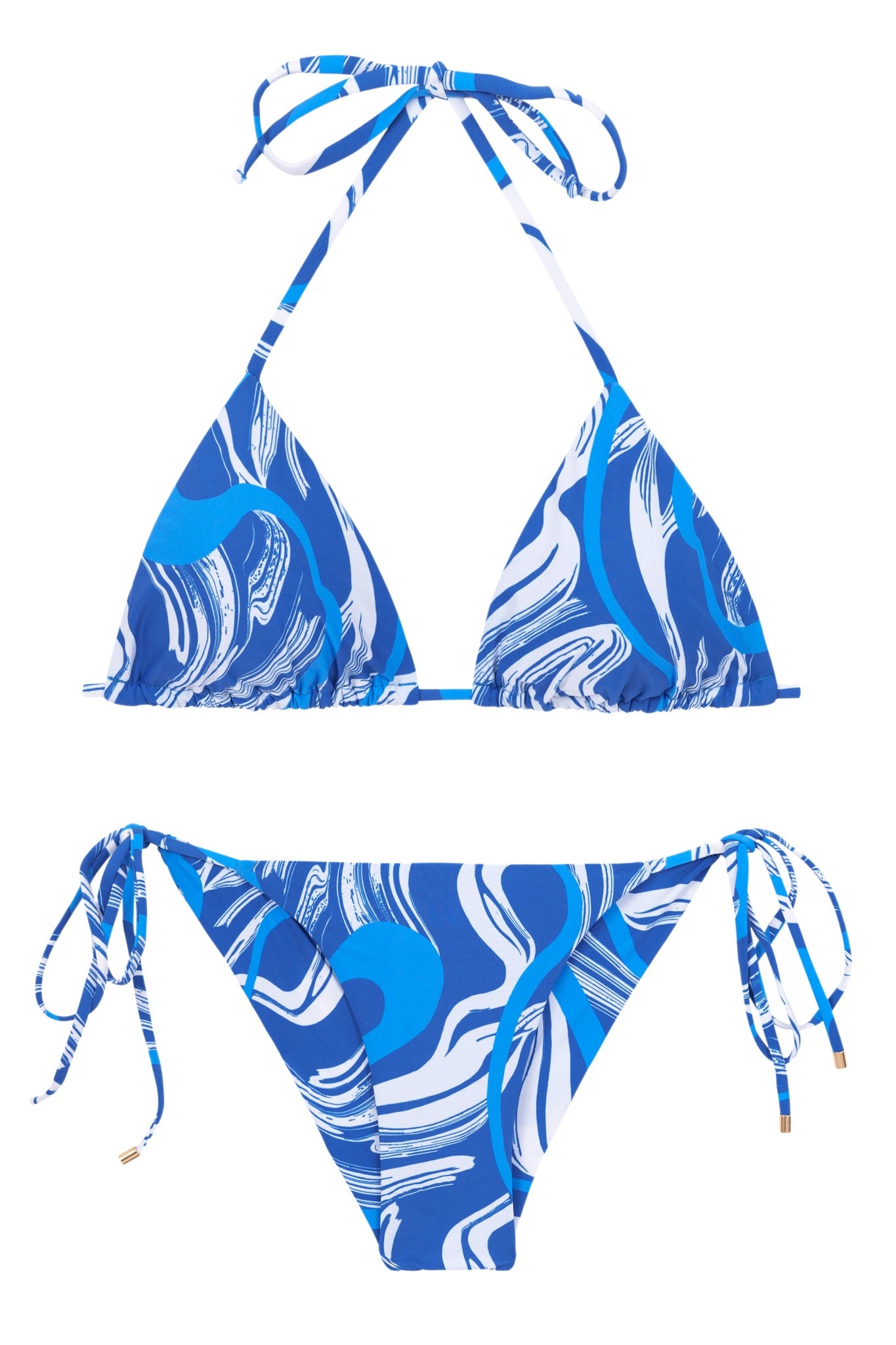 Product Front: Rio De Sol Ensemble Set Inagua Tri-Inv Cheeky-Tie