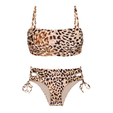 Charger l&#39;image dans la galerie, Product Front: Rio De Sol Ensemble Set Leopard Bandeau-Reto Madrid
