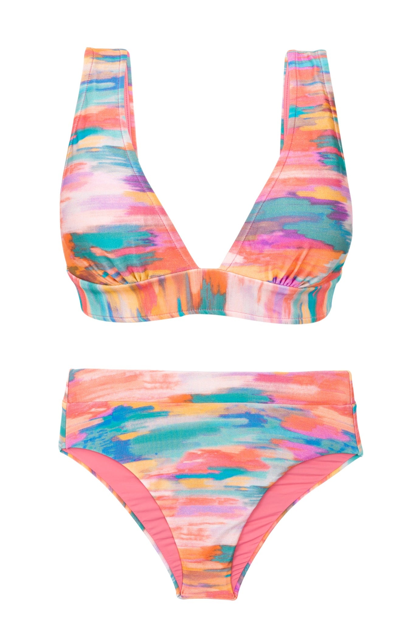 Product Front: Rio De Sol Ensemble Set River Halter-Cos Hotpant-Cos