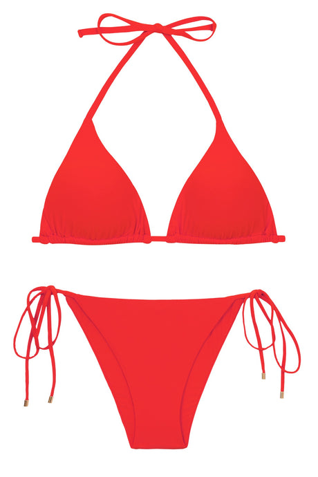 Product Front: Rio De Sol Ensemble Set Rouge Tri-Inv Lacinho