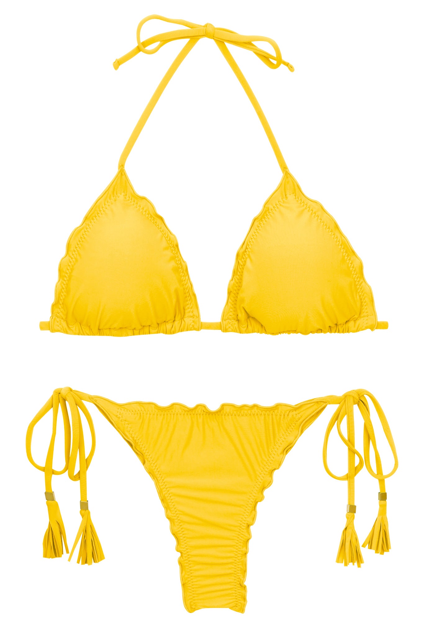Product Front: Rio De Sol Ensemble Set Uv-Melon Tri Frufru-Fio