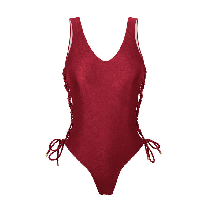 Product Front: Rio De Sol Une Pièce Shimmer-Divino Zoe